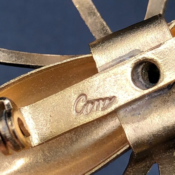 Vintage Coro Rhinestone Spider Brooch - Picture 4 of 6